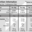 Load image into Gallery viewer, Pure NZ Micellar Casein Protein Powder Nutrition Information