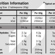 Load image into Gallery viewer, Pure NZ Primal Whey Protein Powder Nutrition Information