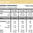 Load image into Gallery viewer, Defining Whey Protein Powder Vanilla Melt Nutrition Information