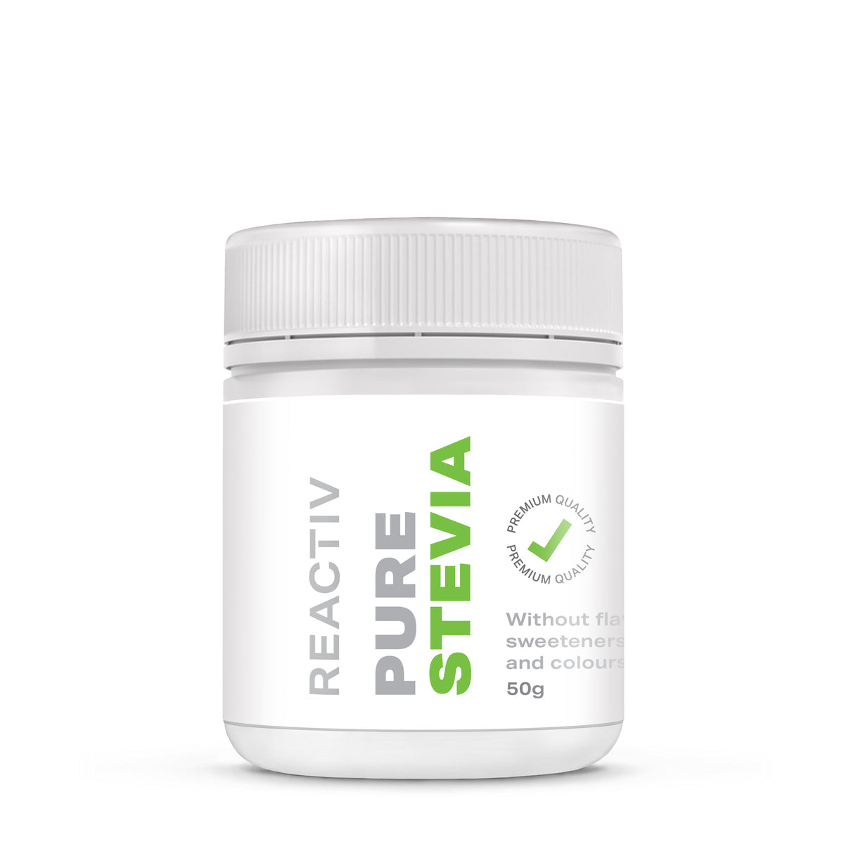 Pure Stevia Powder, from Reactiv Supplements, New Zealand