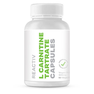 Reactiv Supplements L Carnitine Tartrate Capsules