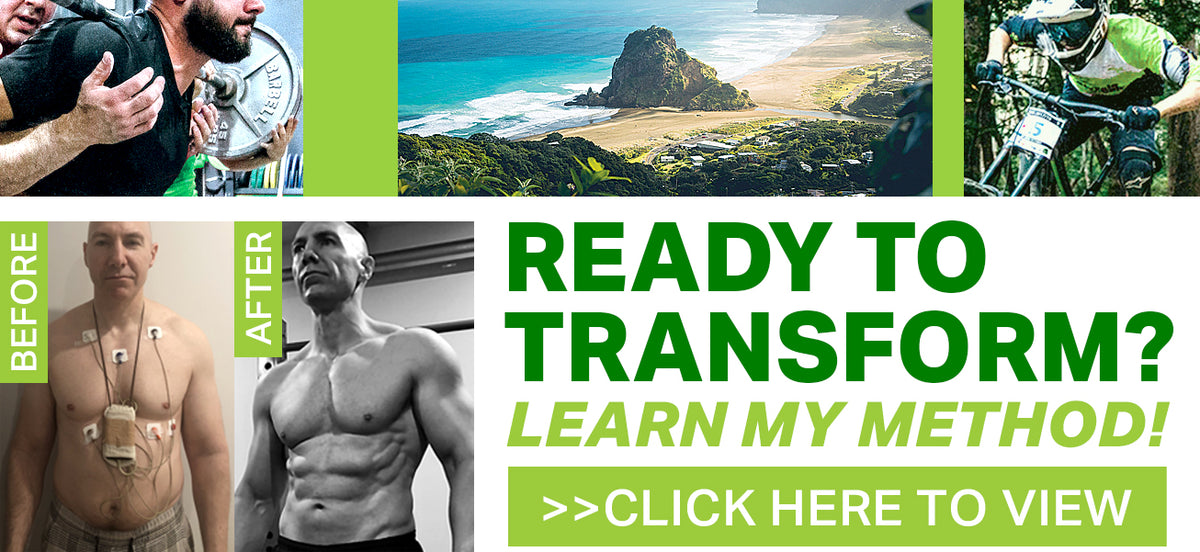 Mike Honore Transformation Reactiv Supplements Banner Image