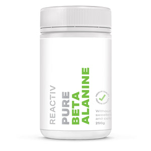 Pure Beta Alanine Powder 250g Reactiv Supplements Image