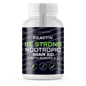 Reactiv Be Strong Nootropic Brain Aid Capsules