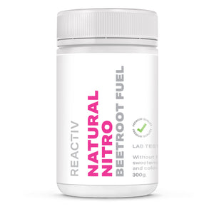 Reactiv Supplements Natural Nitro Beetroot Fuel Powder 300g