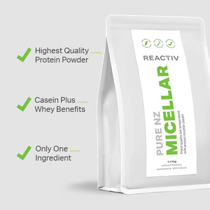 Reactiv Supplements Pure NZ Micellar Ad Image