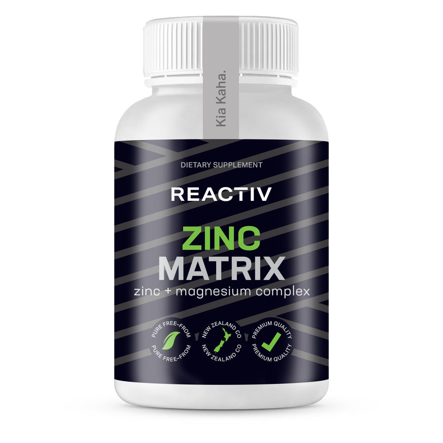 Reactiv Zinc Matrix Zinc and Magnesium Capsules